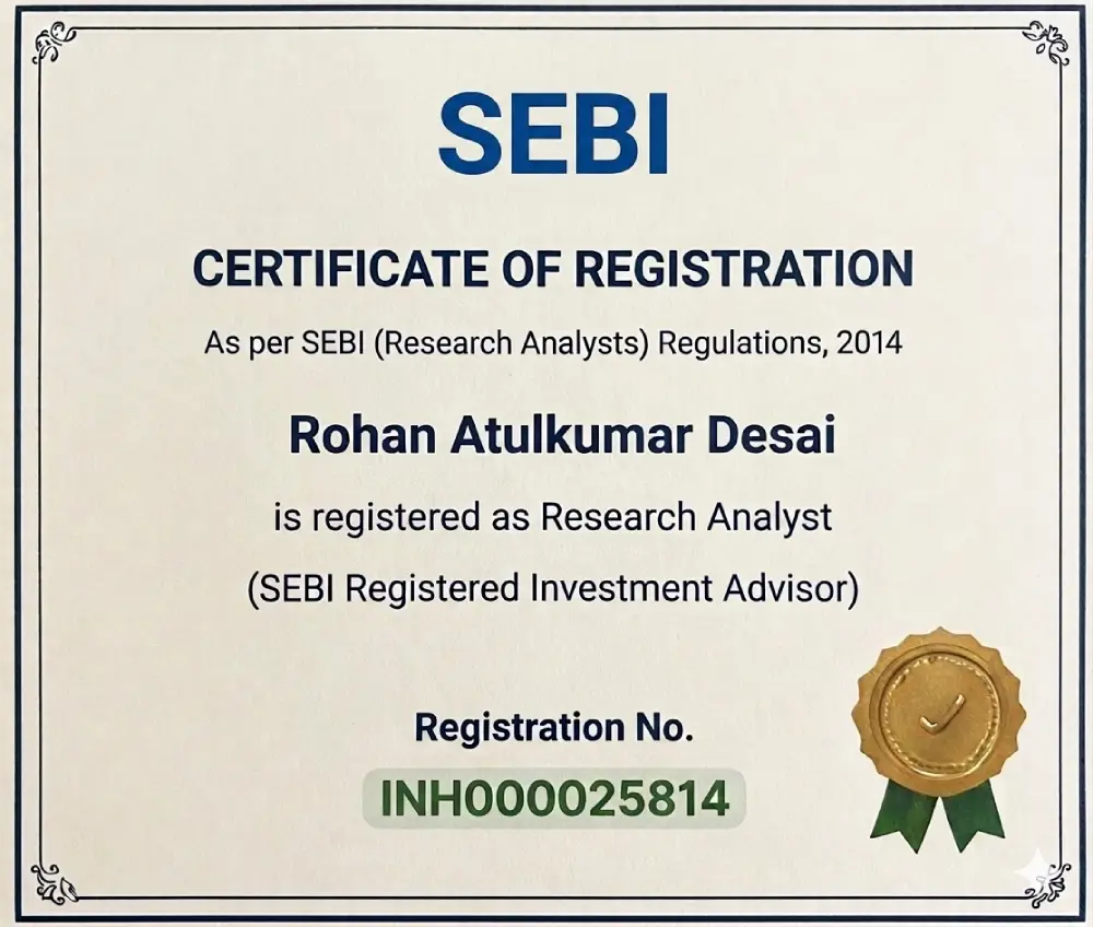 SEBI Research Analyst Document. Registration Number: INH000025814